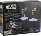 Star Wars: Legion – STAP Riders Unit Expansion parte posterior de la caja