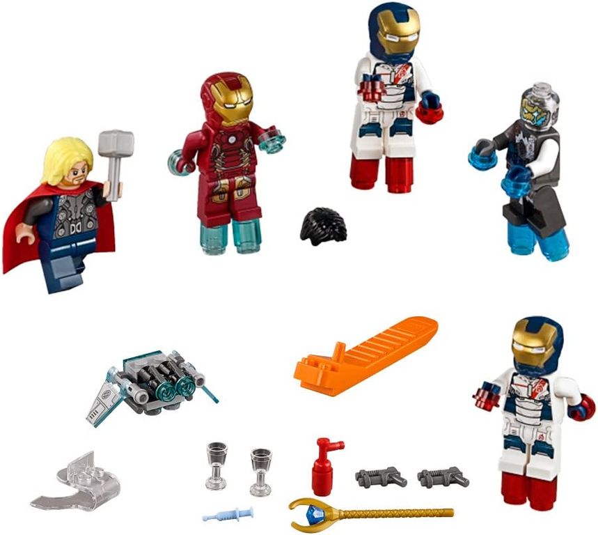 LEGO® Marvel Attack on Avengers Tower minifigures