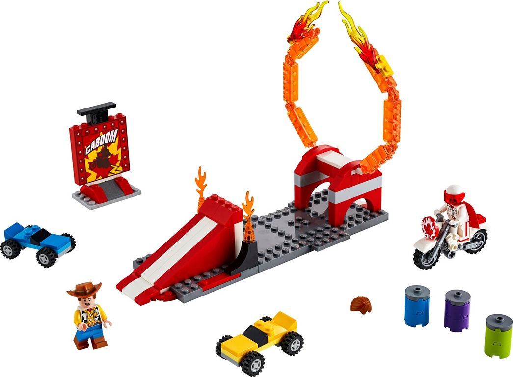 LEGO® Toy Story Duke Cabooms Stunt Show komponenten