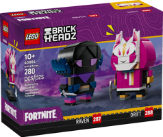 LEGO® BrickHeadz™ Personaggi di Deriva e Corvo