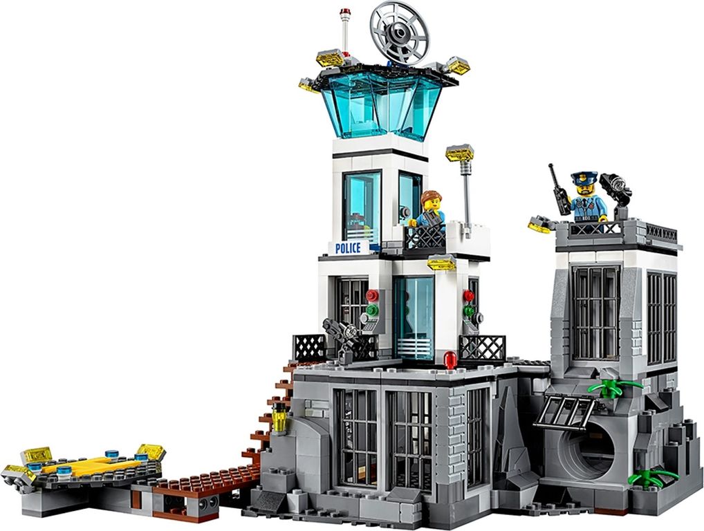 LEGO® City Prison Island components