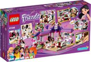 LEGO® Friends Café del arte de Emma parte posterior de la caja