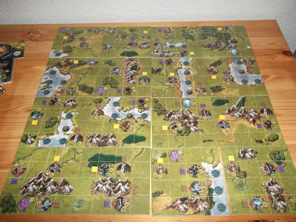 Might & Magic Heroes game board