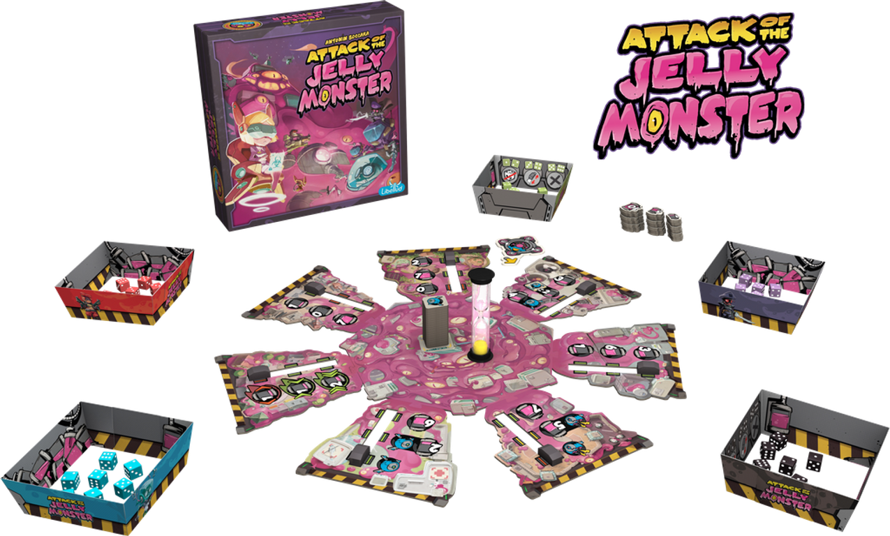 Attack of the Jelly Monster partes