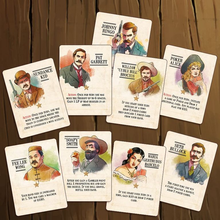 Western Legends: Ante Up carte