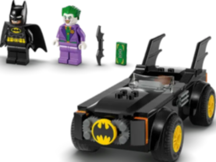 LEGO® DC Superheroes La poursuite du Joker™ en Batmobile™ composants