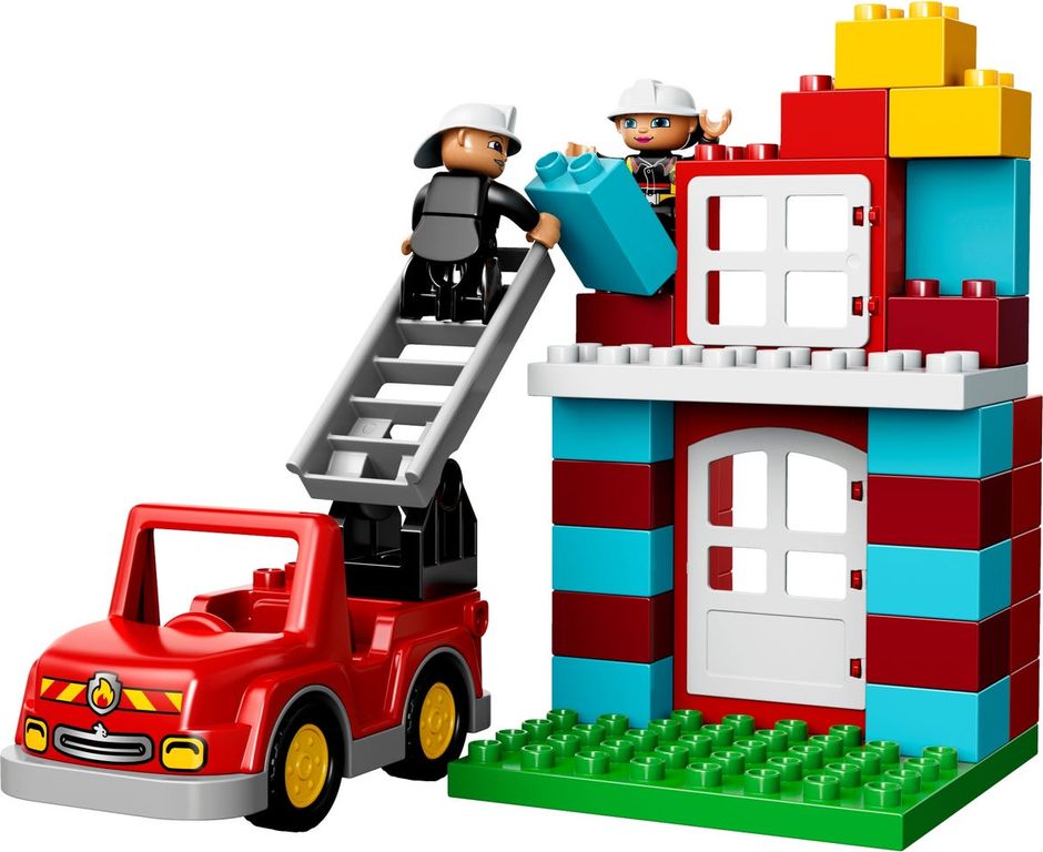 LEGO® DUPLO® Feuerwehr-Hauptquartier komponenten