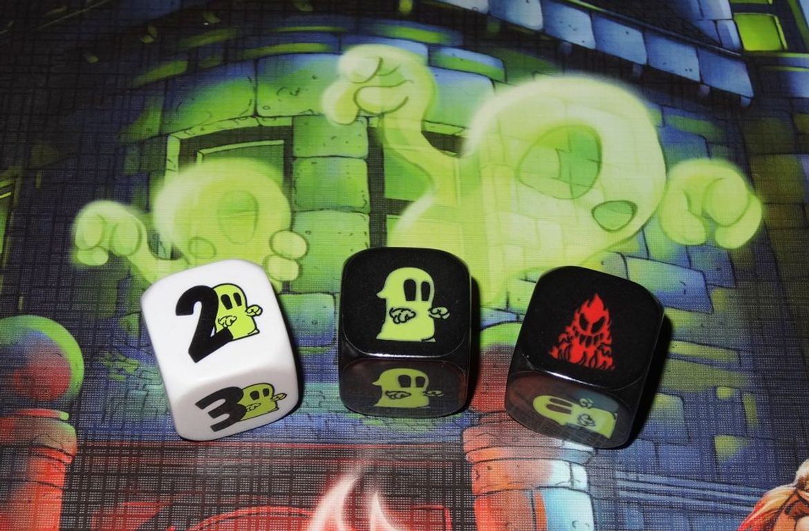 Ghost Fightin' Treasure Hunters dice