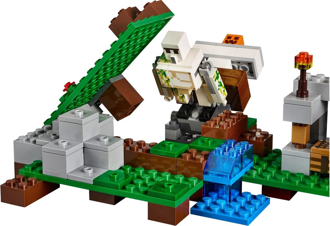 LEGO® Minecraft Il Golem di ferro componenti