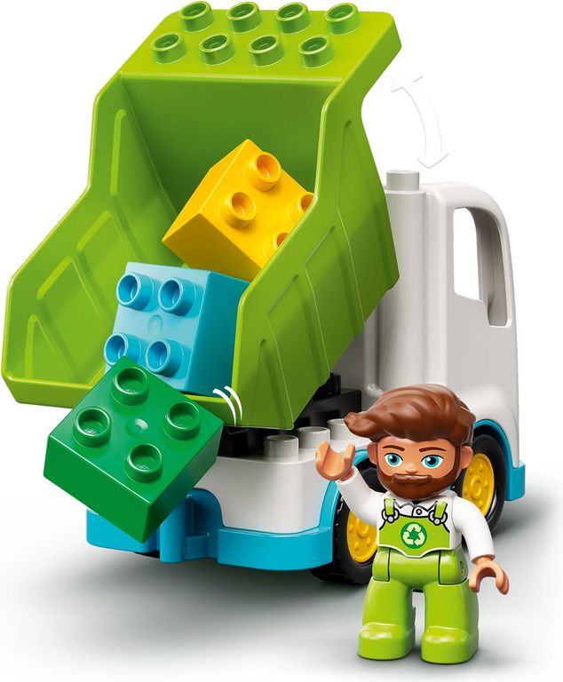 LEGO® DUPLO® Vuilniswagen en recycling minifiguren