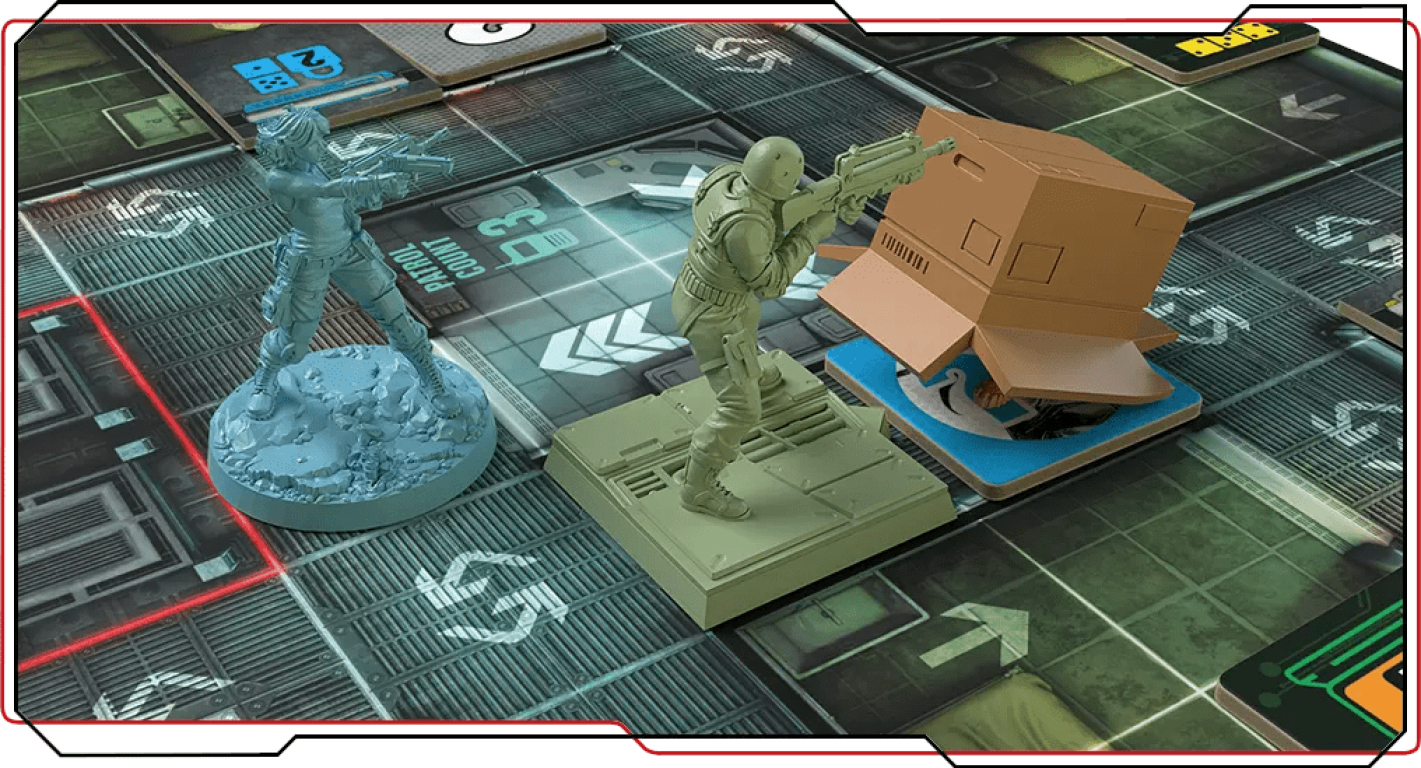 Metal Gear Solid: The Board Game miniatures