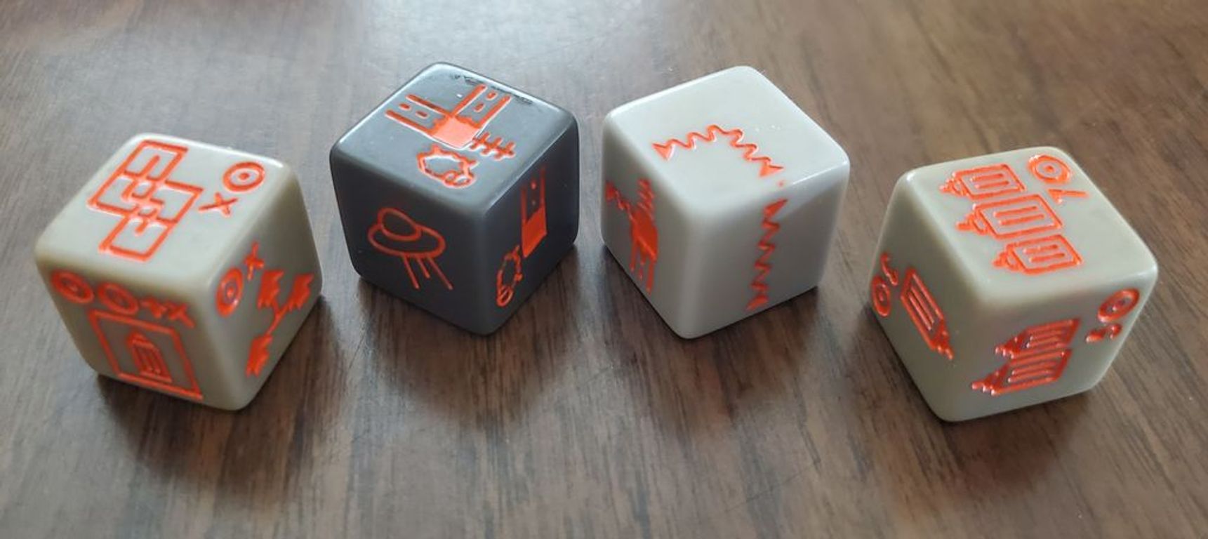 Railroad Ink: Futuristic Expansion Pack dice