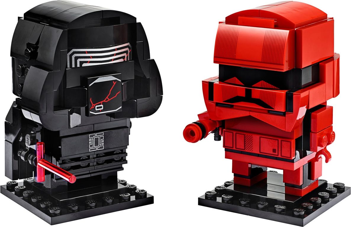 LEGO® BrickHeadz™ Kylo Ren™ & Sith Trooper™ components