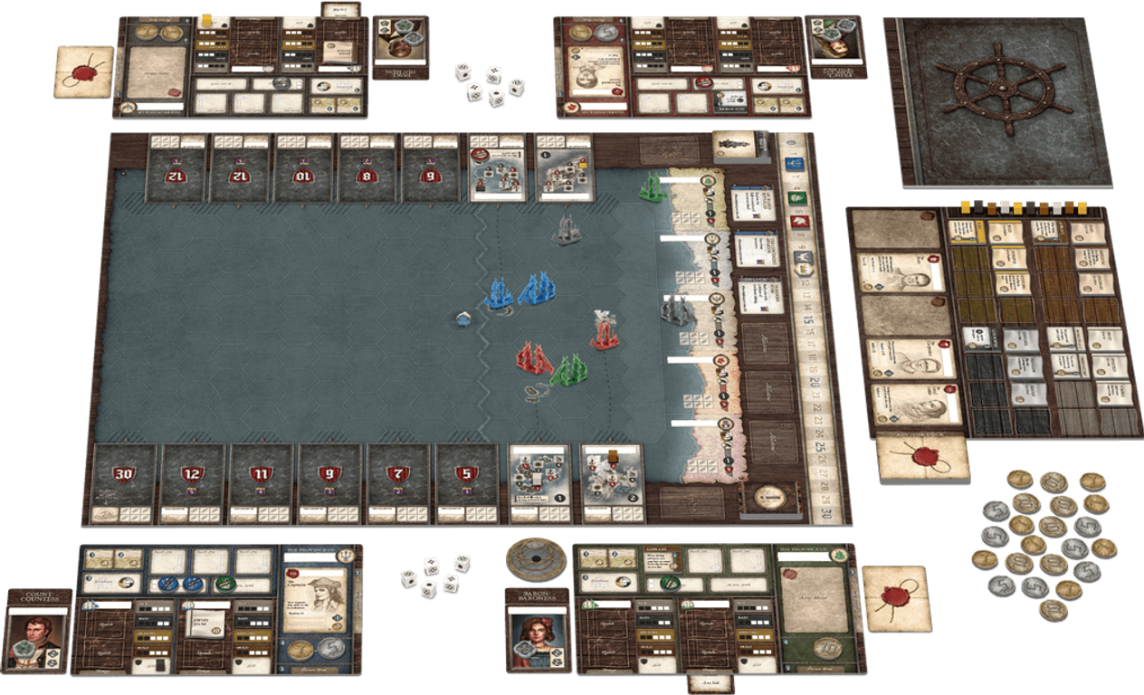 SeaFall partes