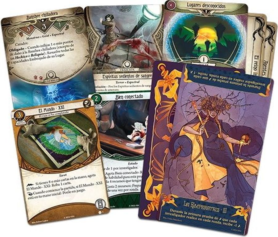 Arkham Horror: Das Kartenspiel – Rückkehr zu: Der gebrochene Kreis karten