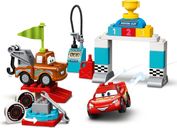 LEGO® DUPLO® Lightning McQueen's Race Day components