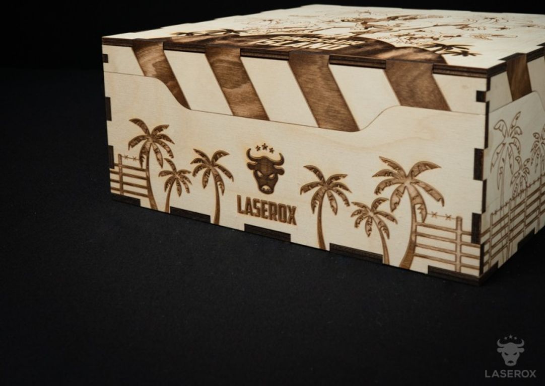 Dinosaur Island: Laserox Crate caja