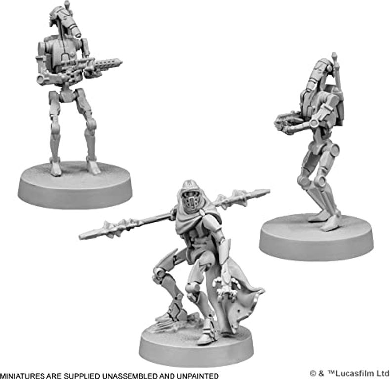 Star Wars: Legion - Separatist Alliance Unit: Separatist Invasion Battle Force miniaturas