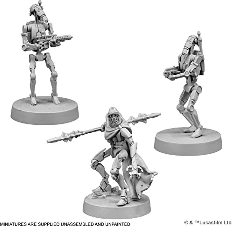 Star Wars: Legion - Separatist Alliance Unit: Separatist Invasion Battle Force miniaturen