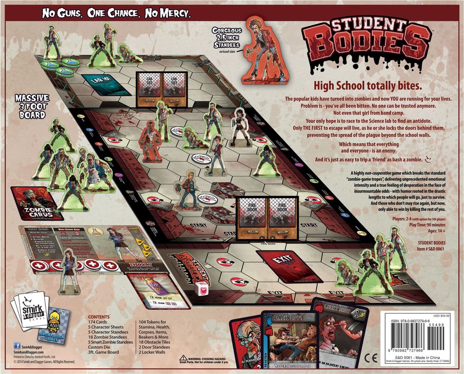 Student Bodies back of the box
