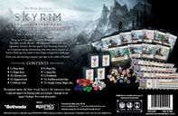 The Elder Scrolls V: Skyrim – The Adventure Game: 5-8 Player Expansion parte posterior de la caja