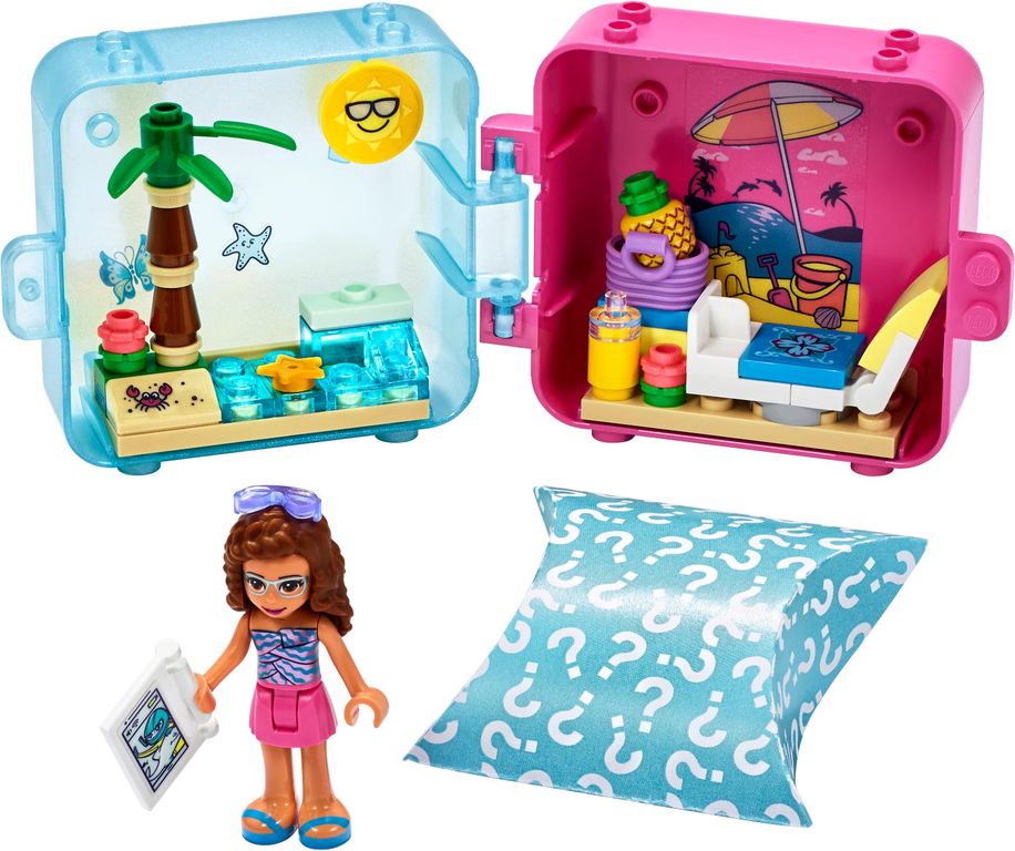 LEGO® Friends Olivia's zomerspeelkubus componenten