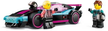 LEGO® City Les voitures de course modifiées figurines