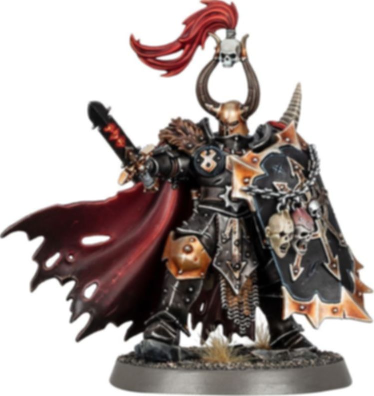 Warhammer: Age of Sigmar - Slaves to Darkness: Exalted Hero Of Chaos miniatuur