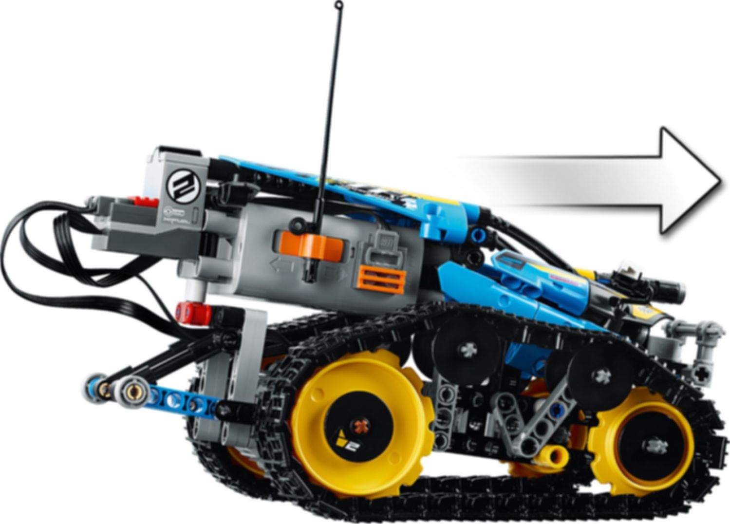 LEGO® Technic Le bolide télécommandé composants