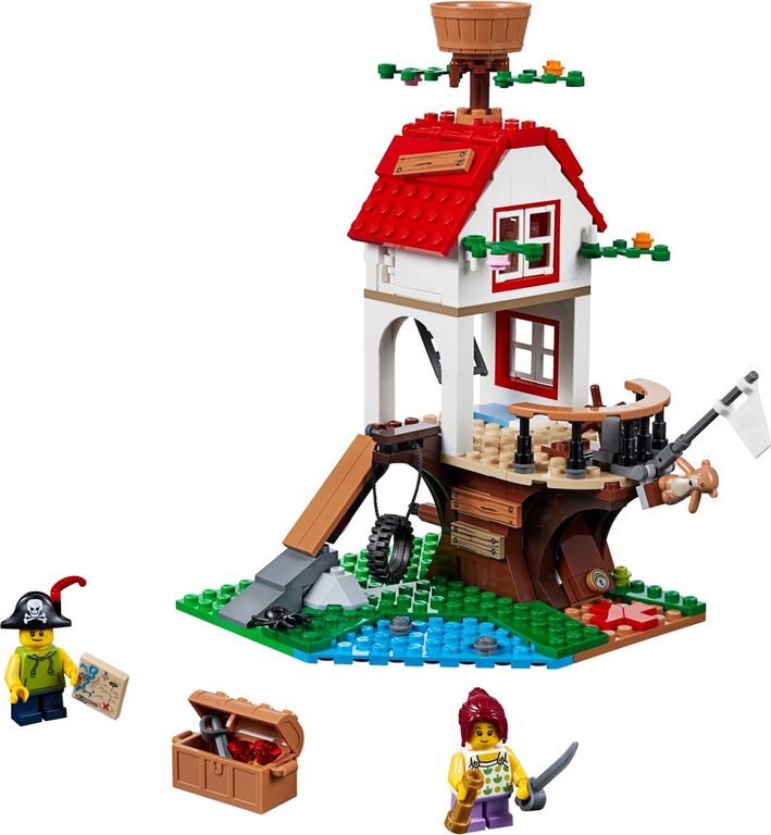 LEGO® Creator Tesori della casa sull'albero componenti