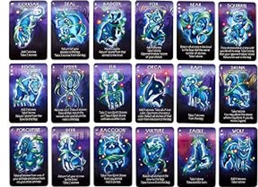 Spirits of the Wild: Awakening cards