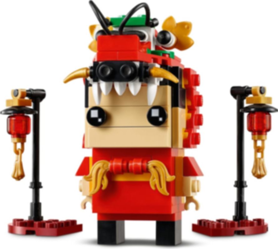 LEGO® BrickHeadz™ Danseur dragon composants