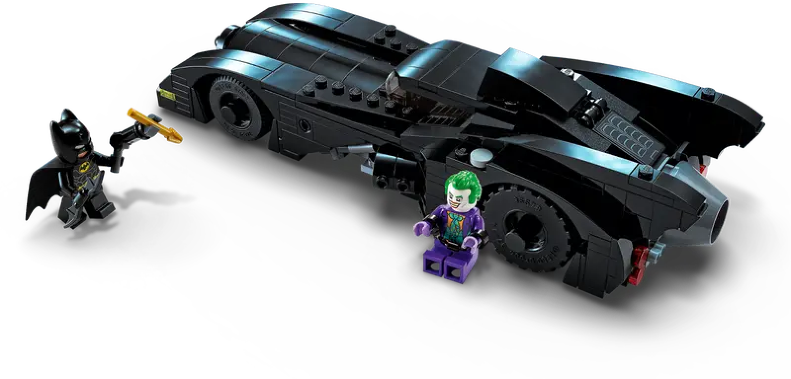 LEGO® DC Superheroes La Batmobile™ : poursuite entre Batman™ et le Joker™ composants