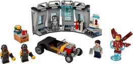 LEGO® Marvel Iron Man Armory components