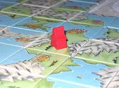 Carcassonne: The Discovery components