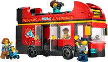 LEGO® City Red Double-Decker Sightseeing Bus components