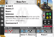 Star Wars: Legion – Upgrade Card Pack II Boba Fett kaart