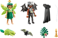 Playmobil® Ayuma Forest Fairy & Bat Fairy with Soul Animals components