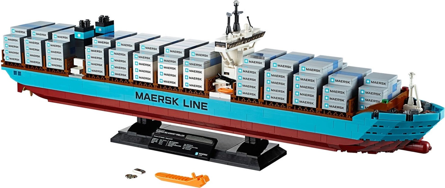 LEGO® Icons Maersk Line Triple-E componenti