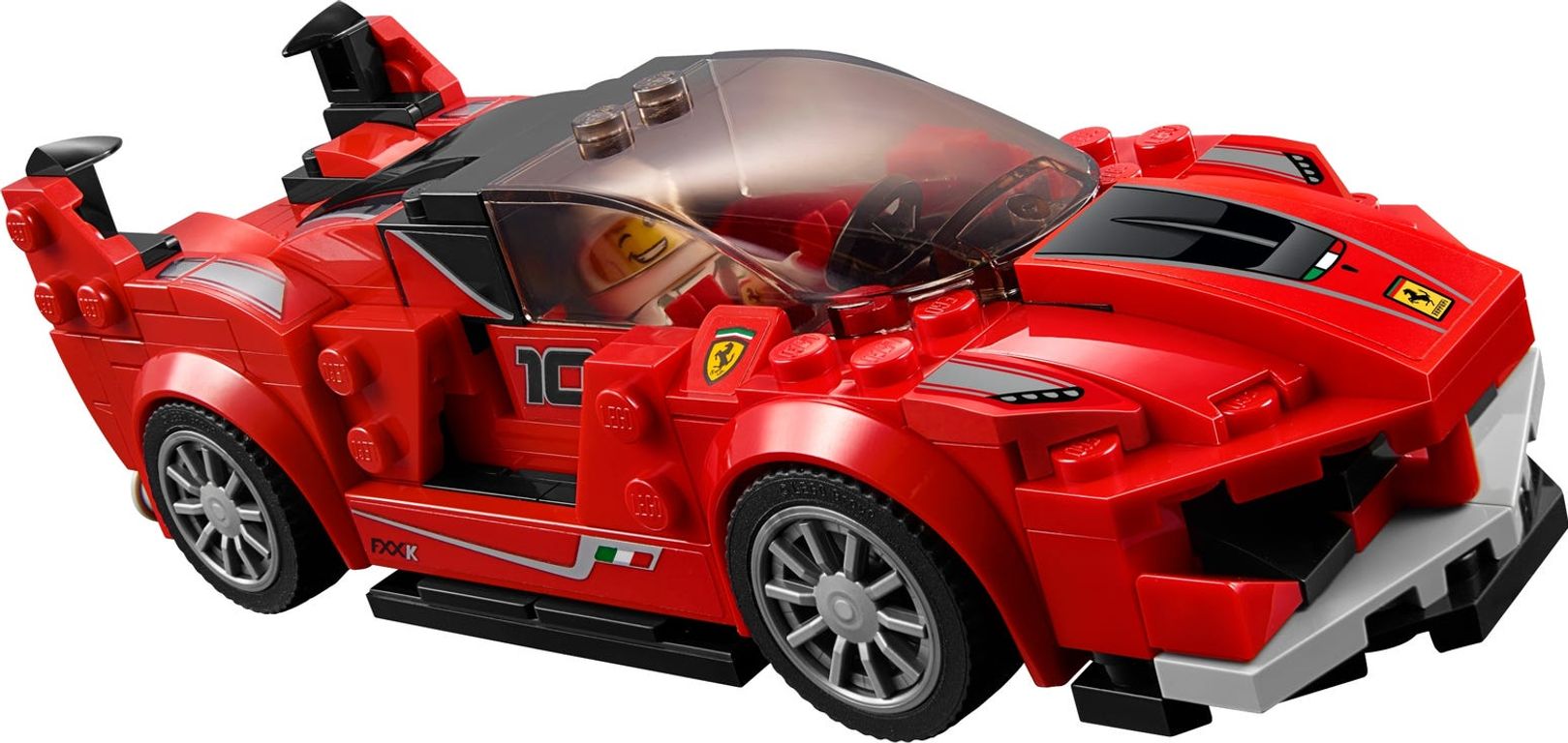 LEGO® Speed Champions Ferrari FXX K y centro de desarrollo partes