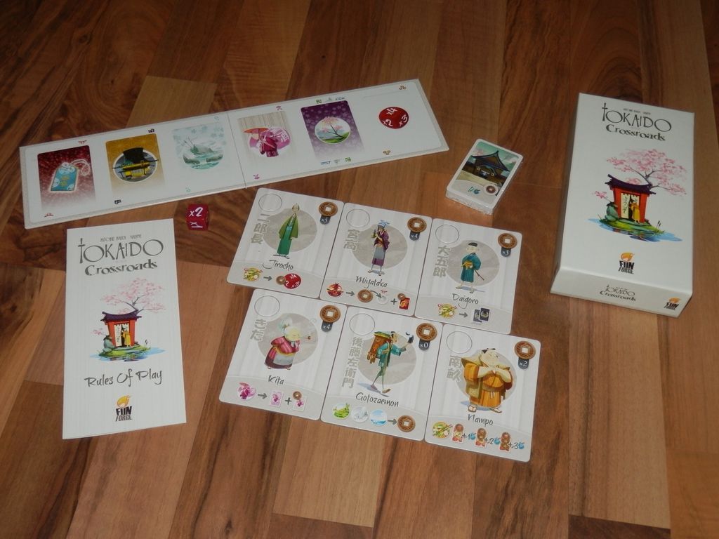 Tokaido Crossroads komponenten