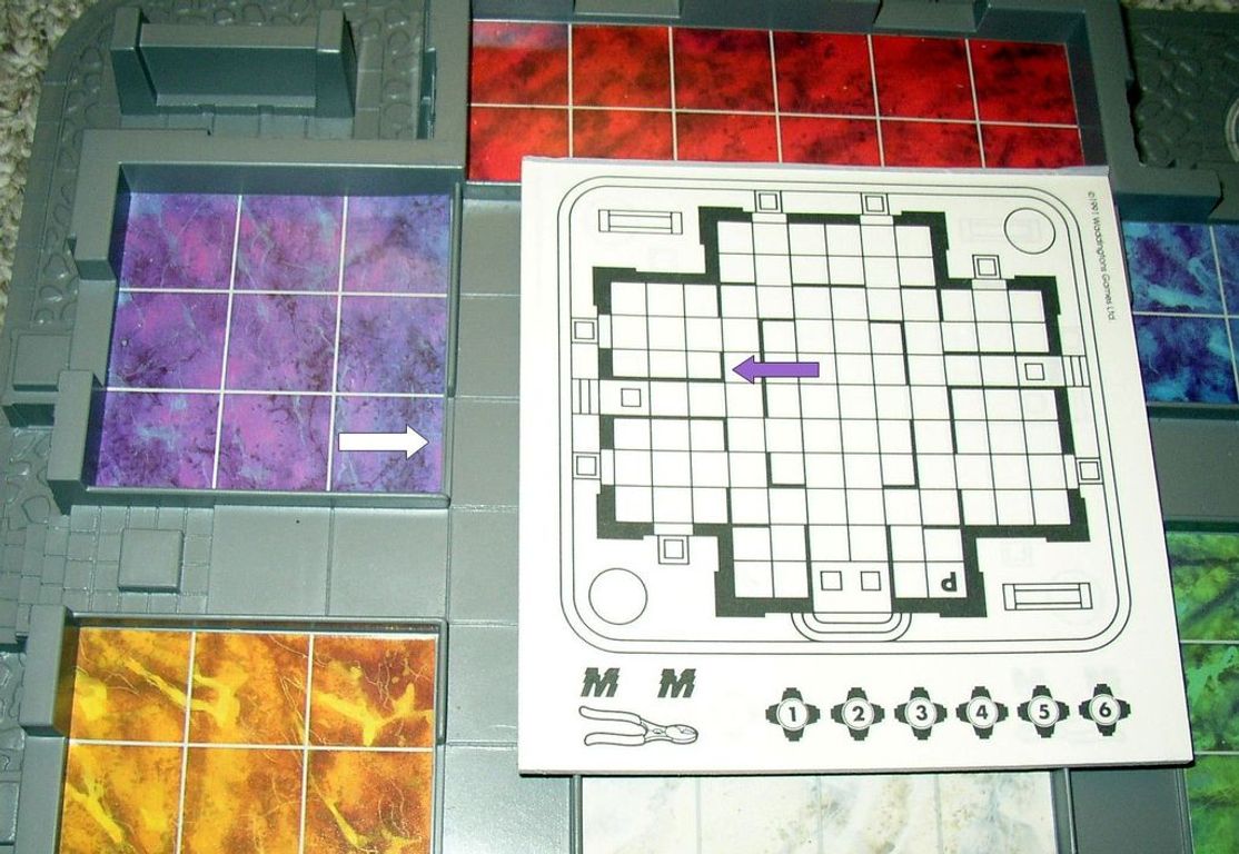Clue: The Great Museum Caper game board