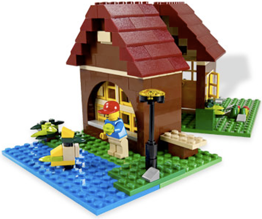 LEGO® Creator Log Cabin alternative