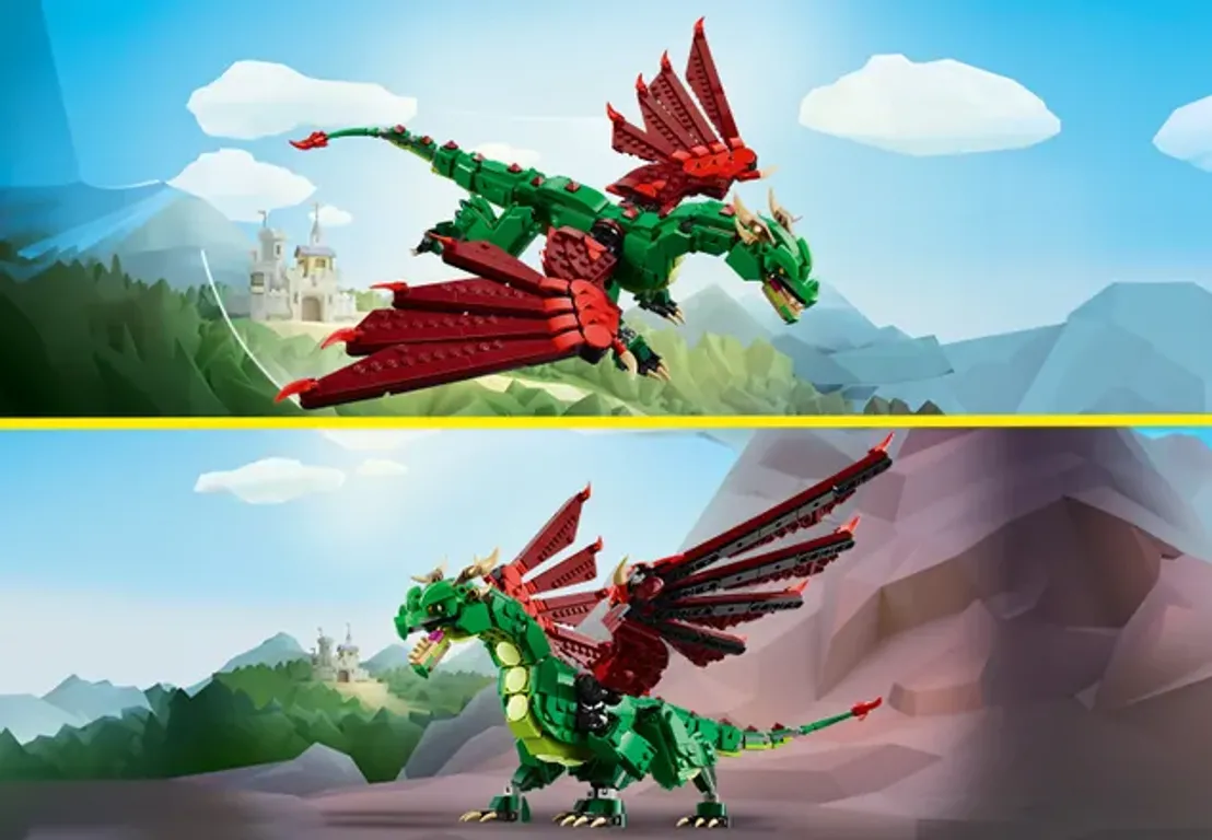 LEGO® Creator Drago medievale