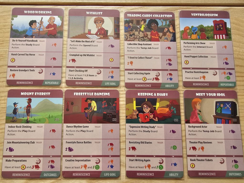 The Pursuit of Happiness: Nostalgia cards