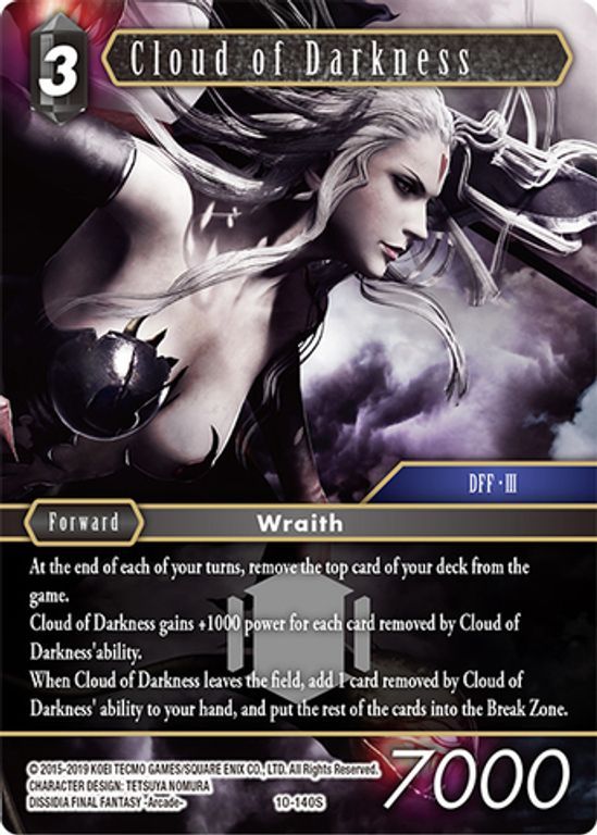 Final Fantasy TCG - Wraith VS Knight 2 Player Starter Set kaart