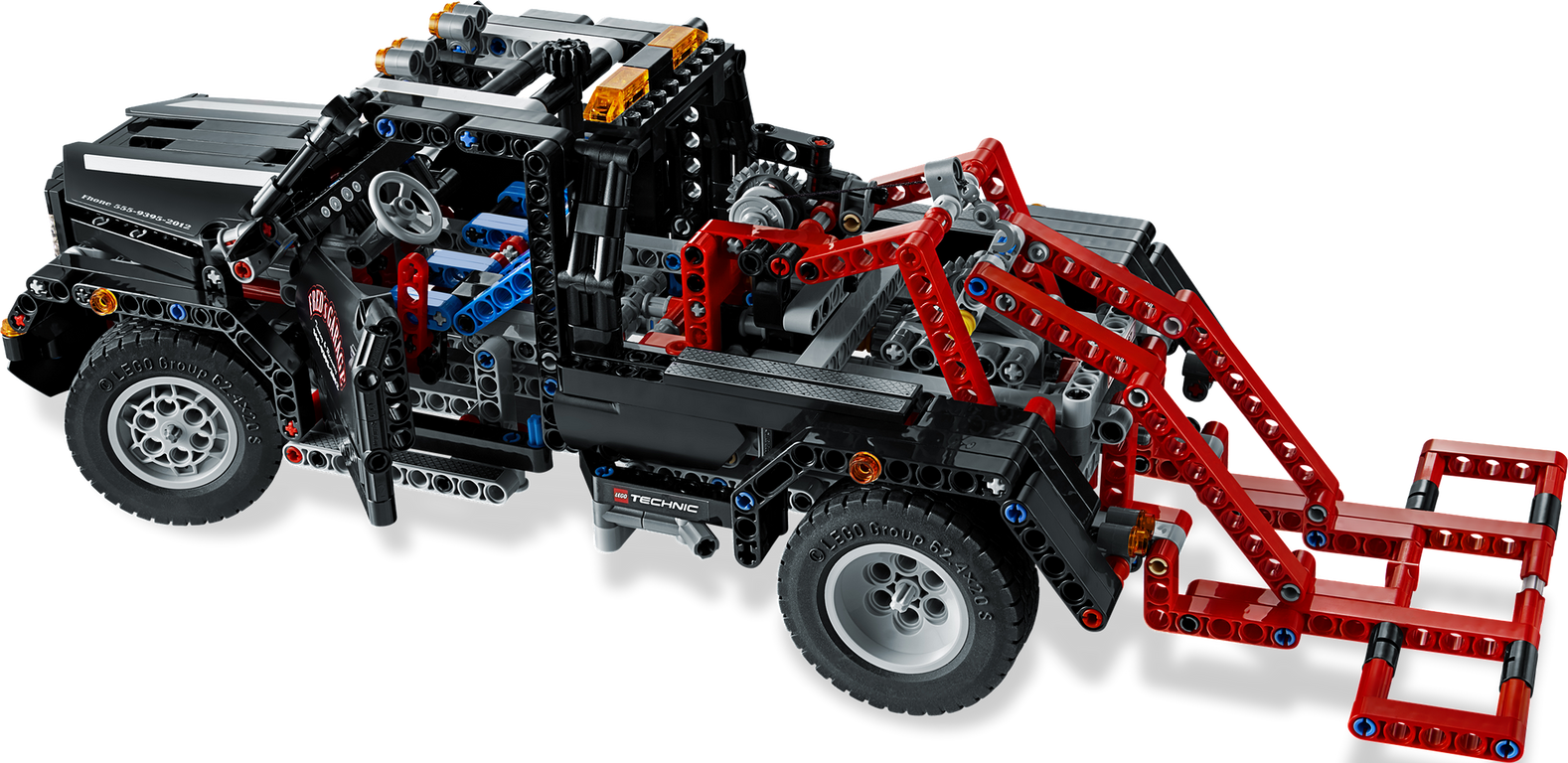 LEGO® Technic Pickup-Abschleppwagen komponenten