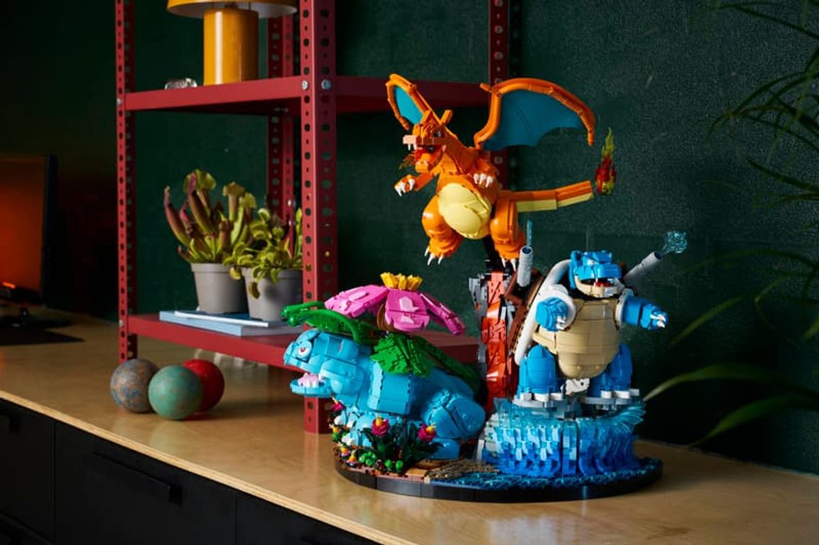 LEGO® Pokémon™ Venusaur, Charizard and Blastoise