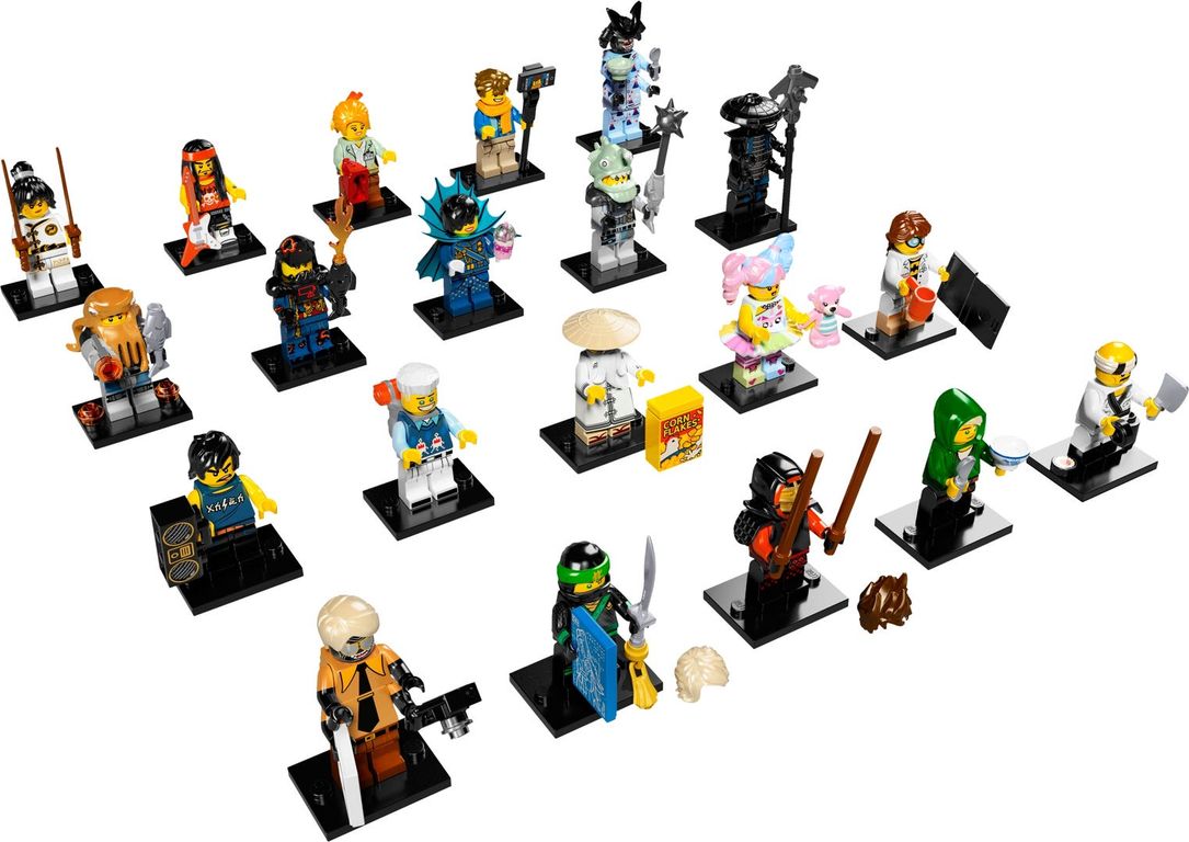 LEGO® Ninjago minifigures components