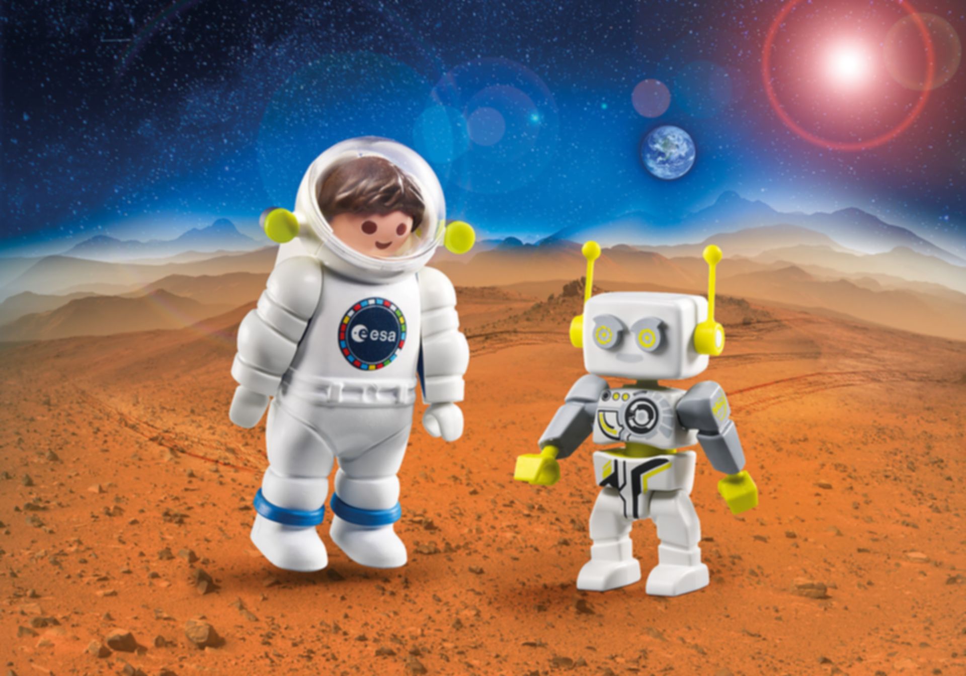 DuoPack ESA-astronaut en ROBert